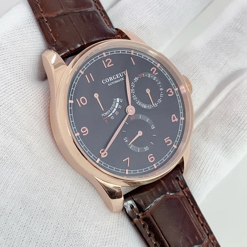 42 мм Морская Чайка автоматические механические Модные мужские наручные часы