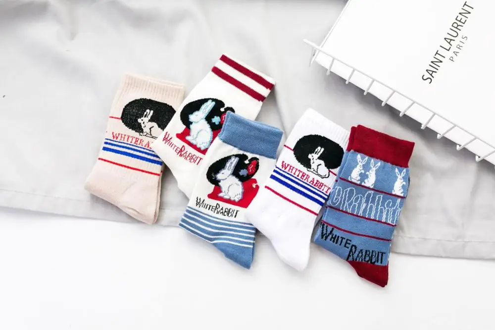 Спортивные носки уличный тренд белые хлопковые унисекс новинка Классические