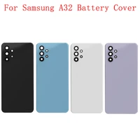 battery cover rear door housing back case for samsung a32 a52 a72 4g a325 a525 a725 a325f battery cover with camera lens logo