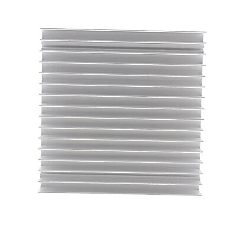 

Aluminium Radiator Heatsink Heat Sink Cooling Fin 100mm X100mm X18mm Aluminum Radiator Heat Sink Testing Equipment Semiconductor