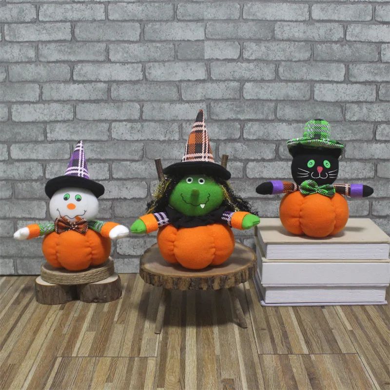 Новинка 2019 украшения на Хэллоуин тыквенная кукла вечерние привидения ведьмы