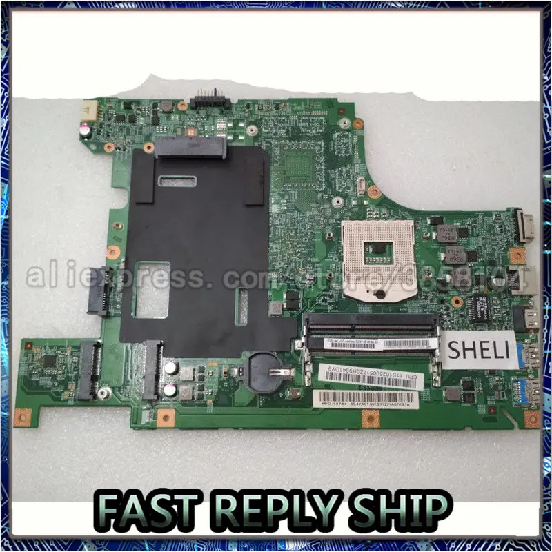 Материнская плата SHELI для Lenovo B590 S989 SLJ8C HM77 90001841 11S90001841|Материнские платы| |