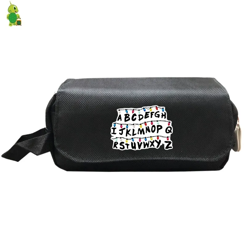 Пенал для мальчиков и девочек очень странные дела сумки макияжа принадлежности