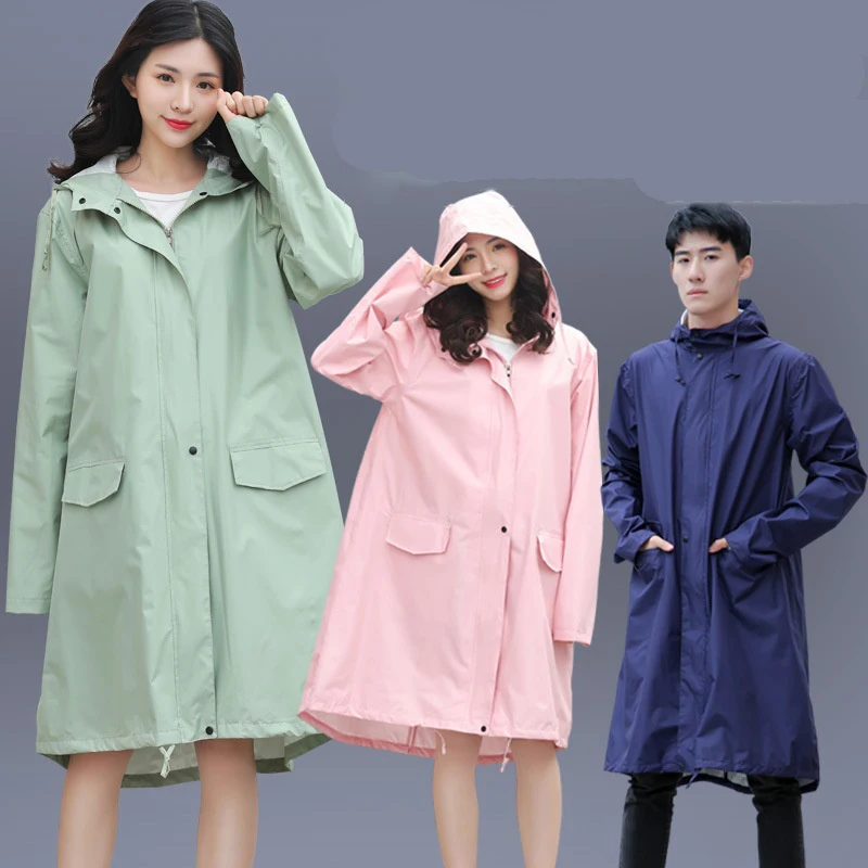 Непромокаемый дождевик для взрослых универсальная куртка уличная прогулочная