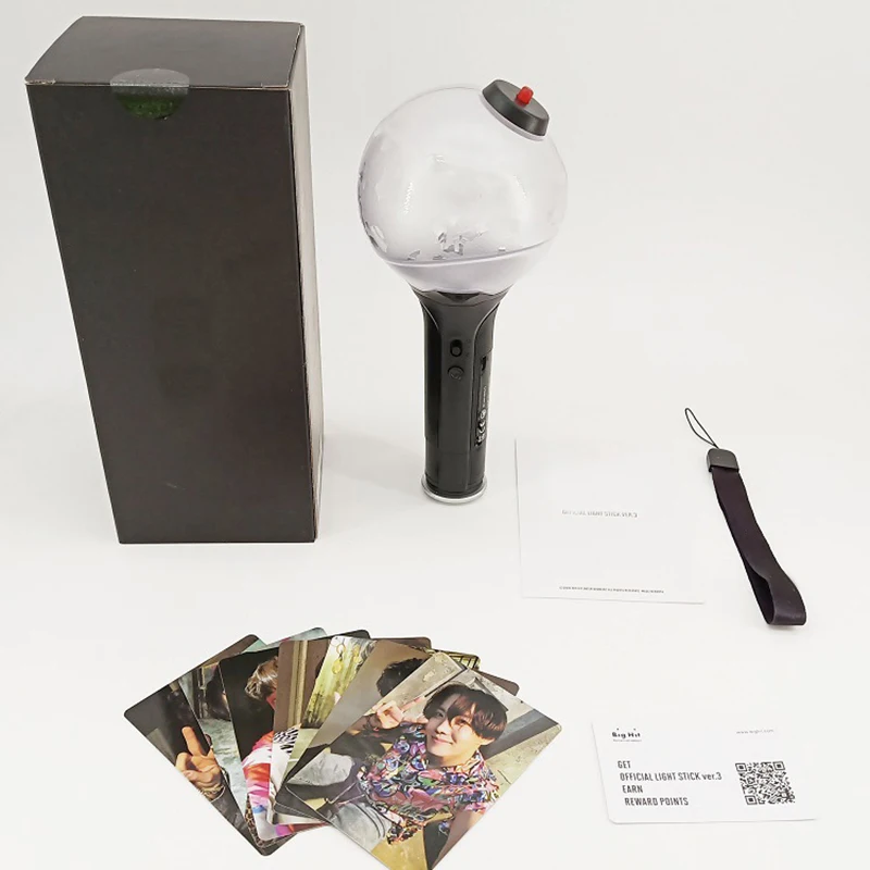 Kpop ARMY Bomb 3 Световая палка Ver3 вентиляторы освещение концертов вверх Лампа