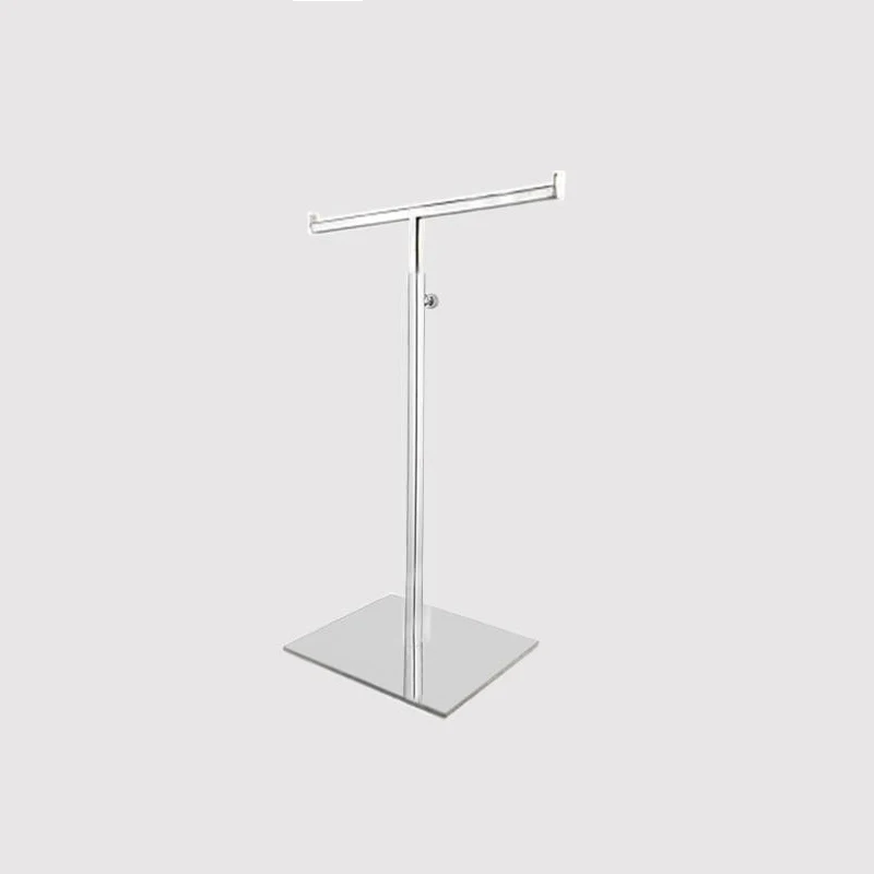 

High quality stainless steel Backpack display stand rack scarf rack adjustable wig rack clothing store bag tie holder rack T01