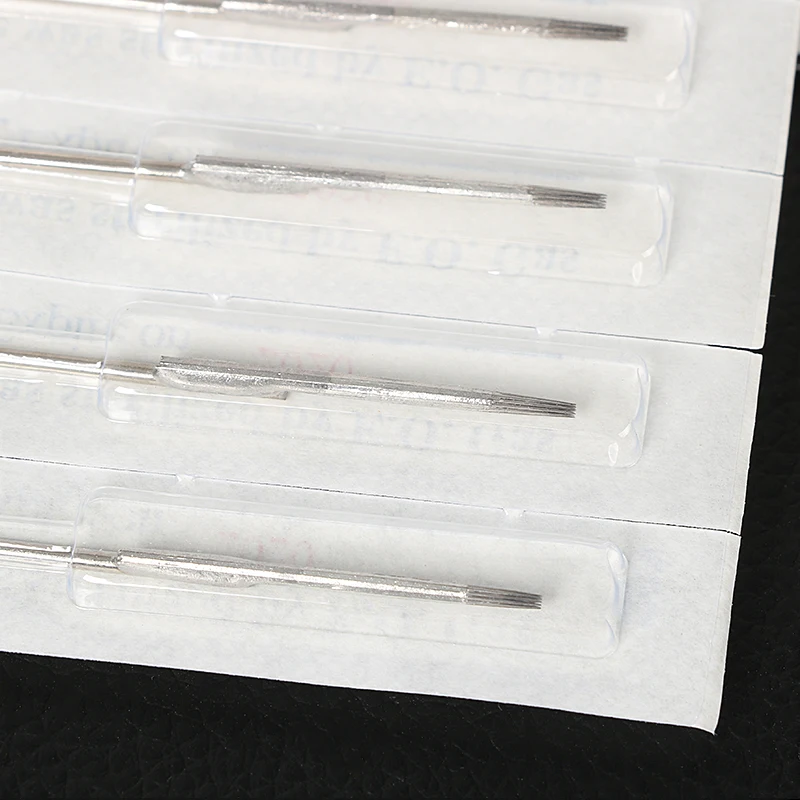 50 шт./кор. одноразовая Стерильная игла для круглых линий/шейдеров иглы татуировки