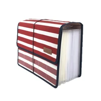2022 new large capacity file 12 pockets portable document folder accordion a4 file folder oxford document expandable briefcase