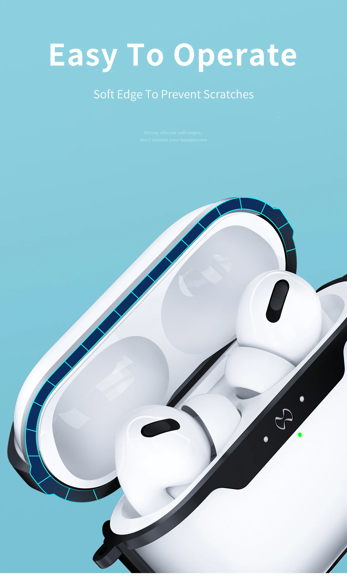 Xundd чехол для наушников для Apple AirPods Pro Чехол беспроводной Bluetooth прозрачный AirPod 3 чехол для Airpod 1/2 Пылезащитная крышка