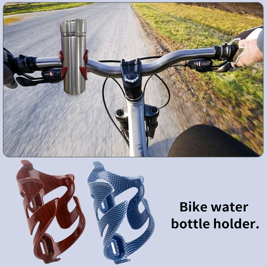 

Bike Water Bottle Holder Drink Cup Bracket Cycling Kettle Plastic Holder Cage Bicycle Accessory Suitable for Many Kinds of Bikes