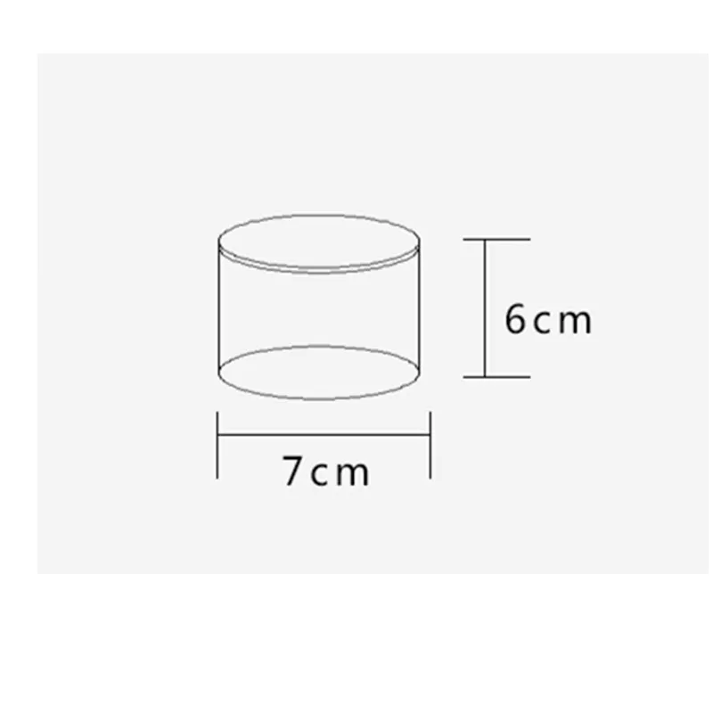10 шт. высокое качество чистый красный мусс десертные чашки маленький торт