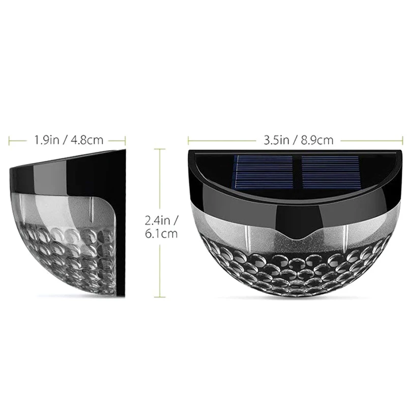 Hot Solar Fence Lights Decorative LED Garden Waterproof Wireless Outdoor for Patio Y | Лампы и освещение