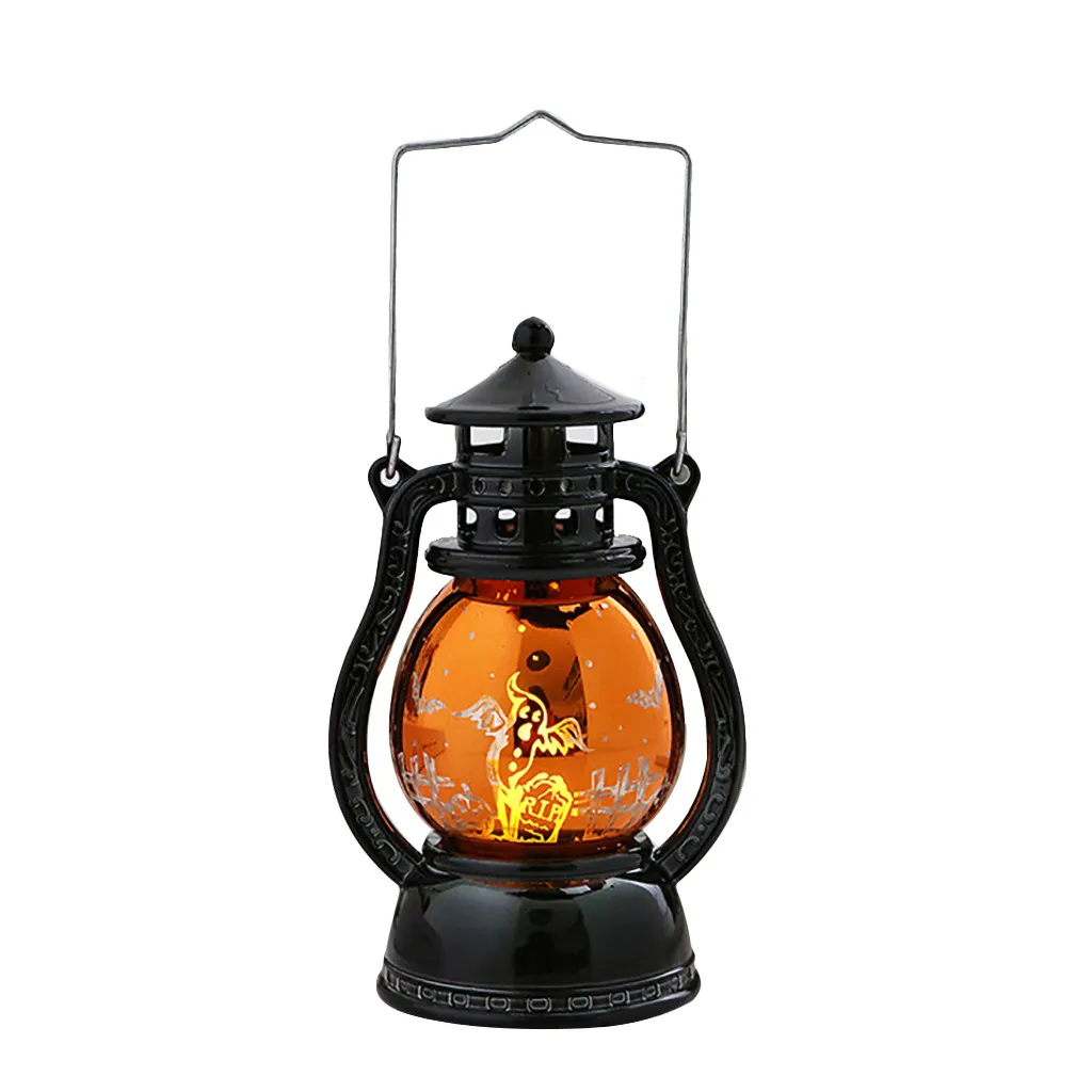 Хэллоуин Led Фонари Винтаж ведьма замок светодиодный светильник украшения на