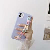 Bracelet wrist strap Case For Samsung Galaxy Edge S10 S10e S21 S20 Note Plus Lite Ultra Clouds Cover