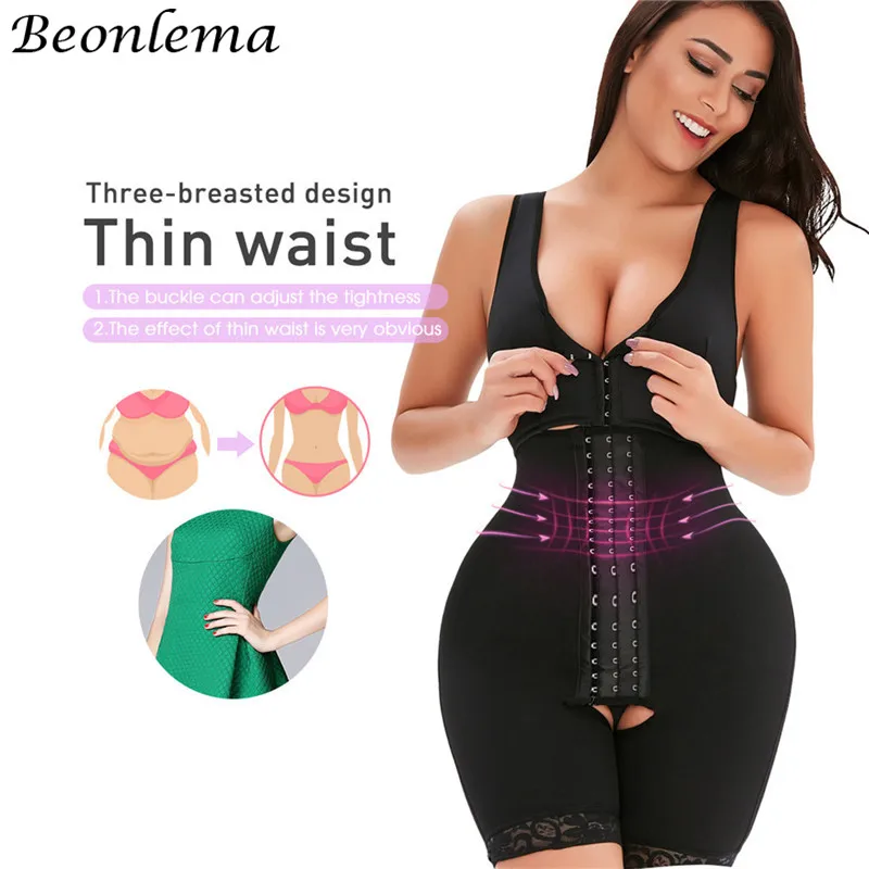 Slimming Body Shapers Butt Lifting Shapewear Women Open Crotch Women's Underwear Sleeveless Modeling Shaper Lose Weight Corest | Женская