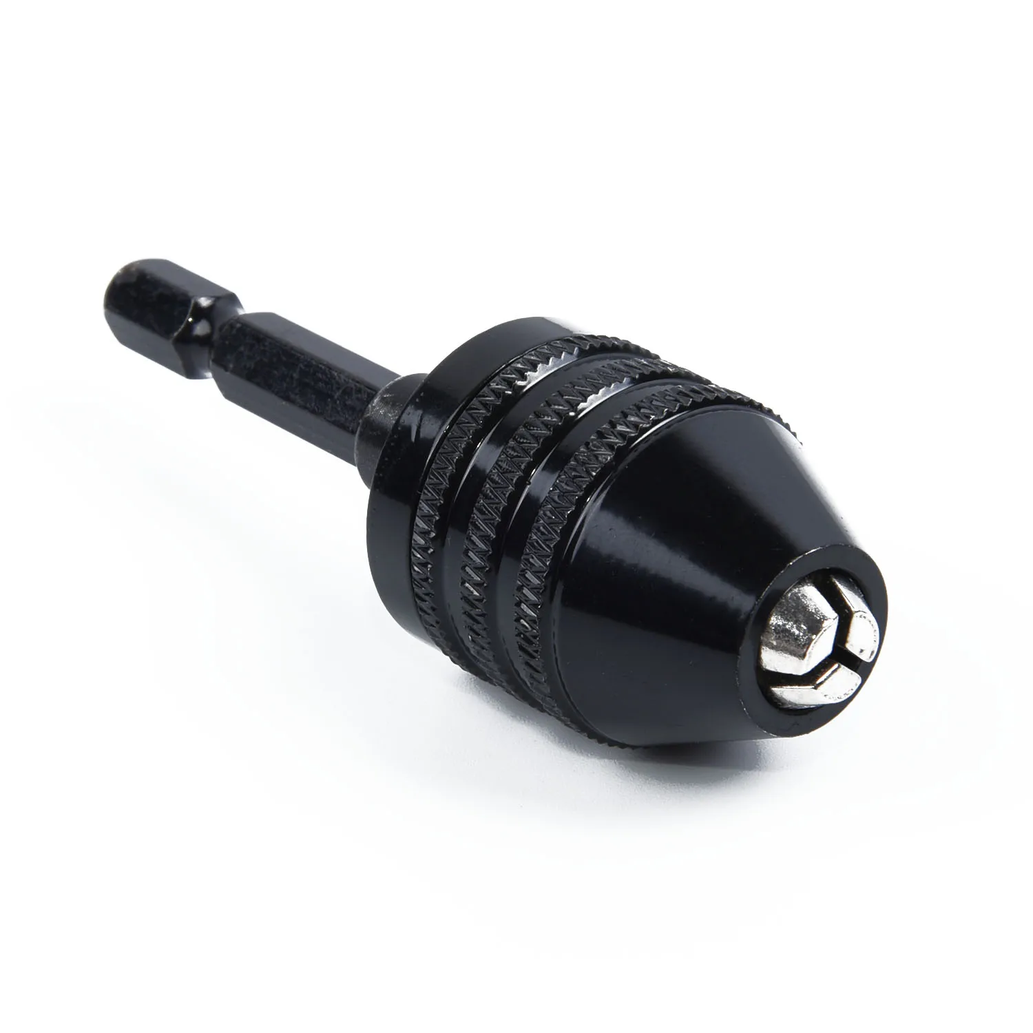 

0.3-8mm 1/4 Keyless Adapter Hex Shank Driver Impact Screwdriver Tool Accessory Electric Drill Chucks