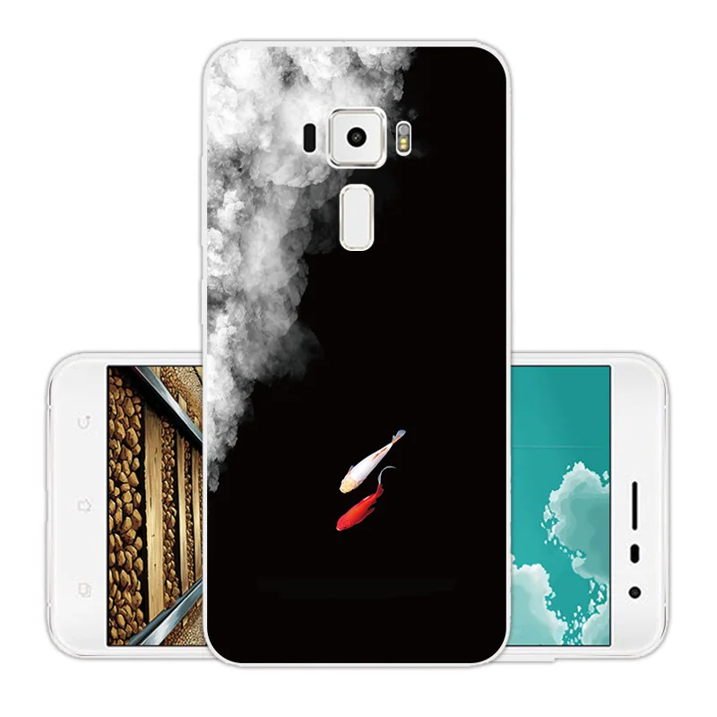 Ультратонкий Мягкий силиконовый чехол для Asus Zenfone 3 ZE552KL задняя крышка ZE552 |
