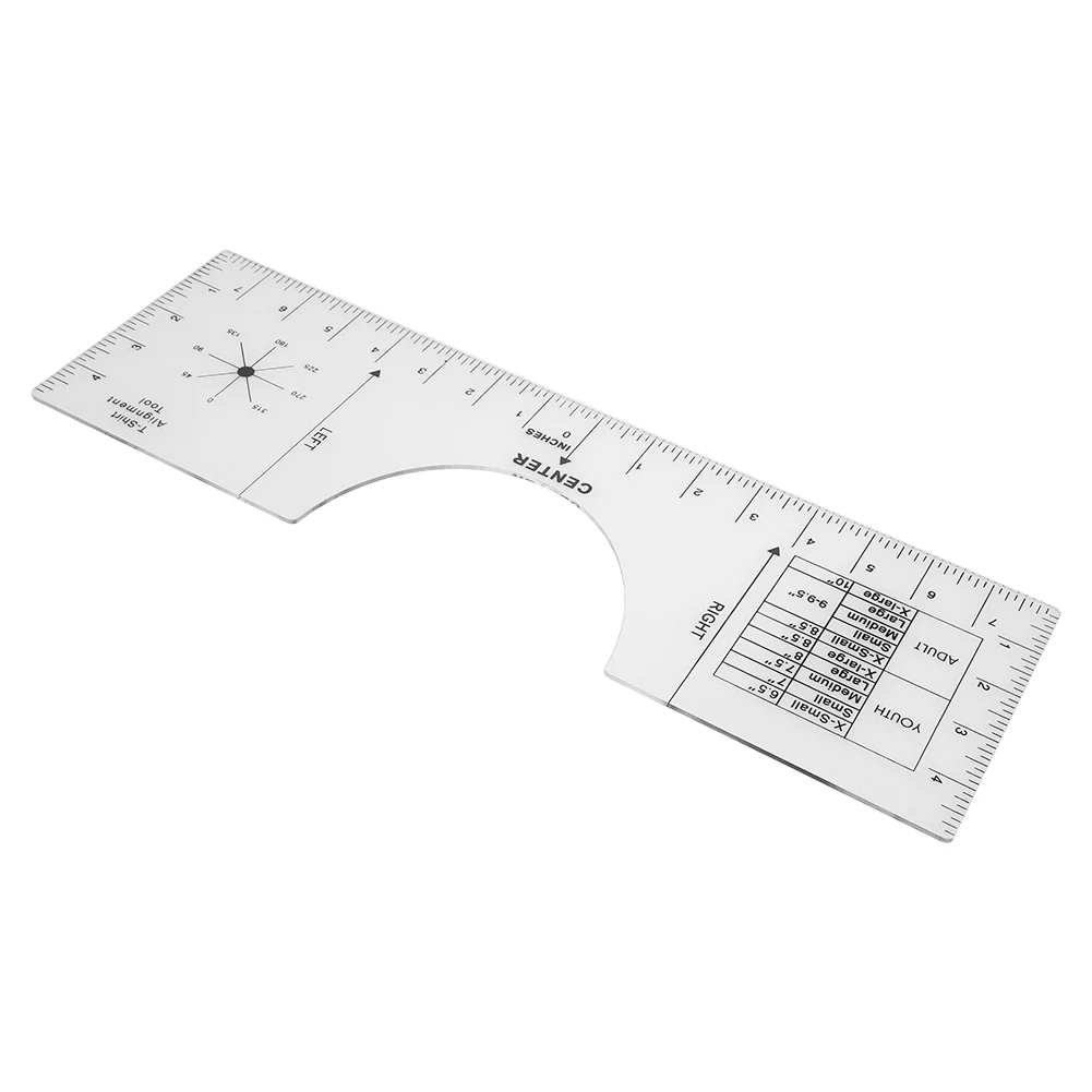 Шаблон для рукоделия инструмент шитья аксессуары акриловая линейка одежды