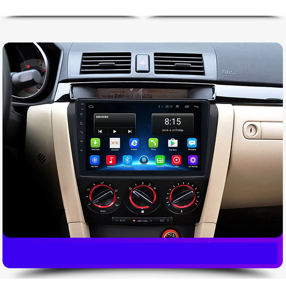 Runningnav для Mazda 3 2004 2009 Android автомобильное радио мультимедийный видеоплеер