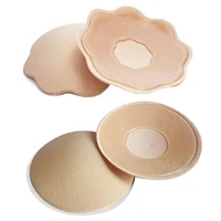 women self adhesive bra pad silicone breast stickers reusable pasties invisible tepel cover washable boob tape sexy accessories