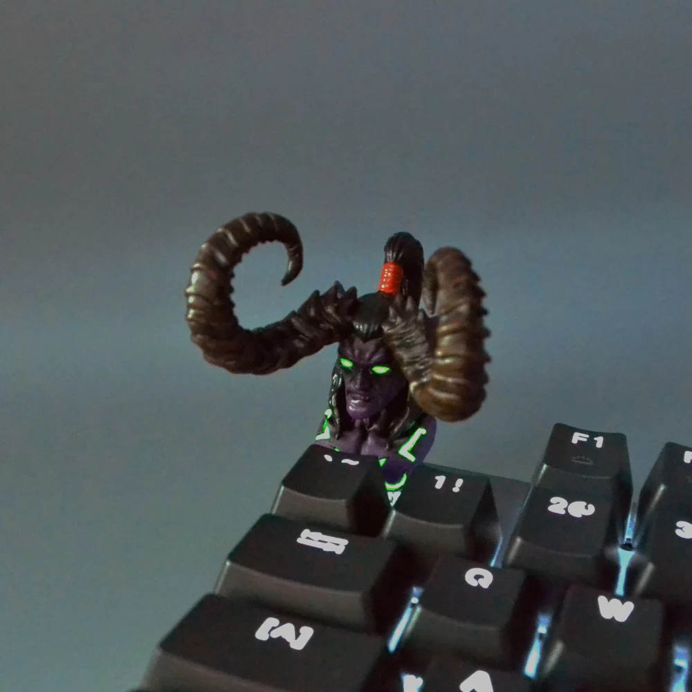 Колпачки для клавиш World Of Warcraft Illidan из смолы с подсветкой переключателя Cherry Mx