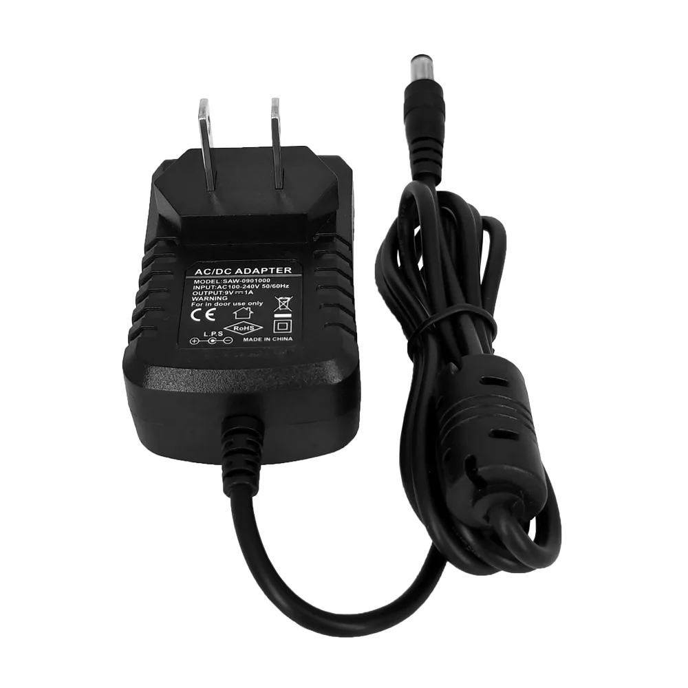 Electric Guitar Effect Pedal Power Supply Accessories Cables Adapter 9V DC 1A 1000ma US EU UK JP AU Plug Pod