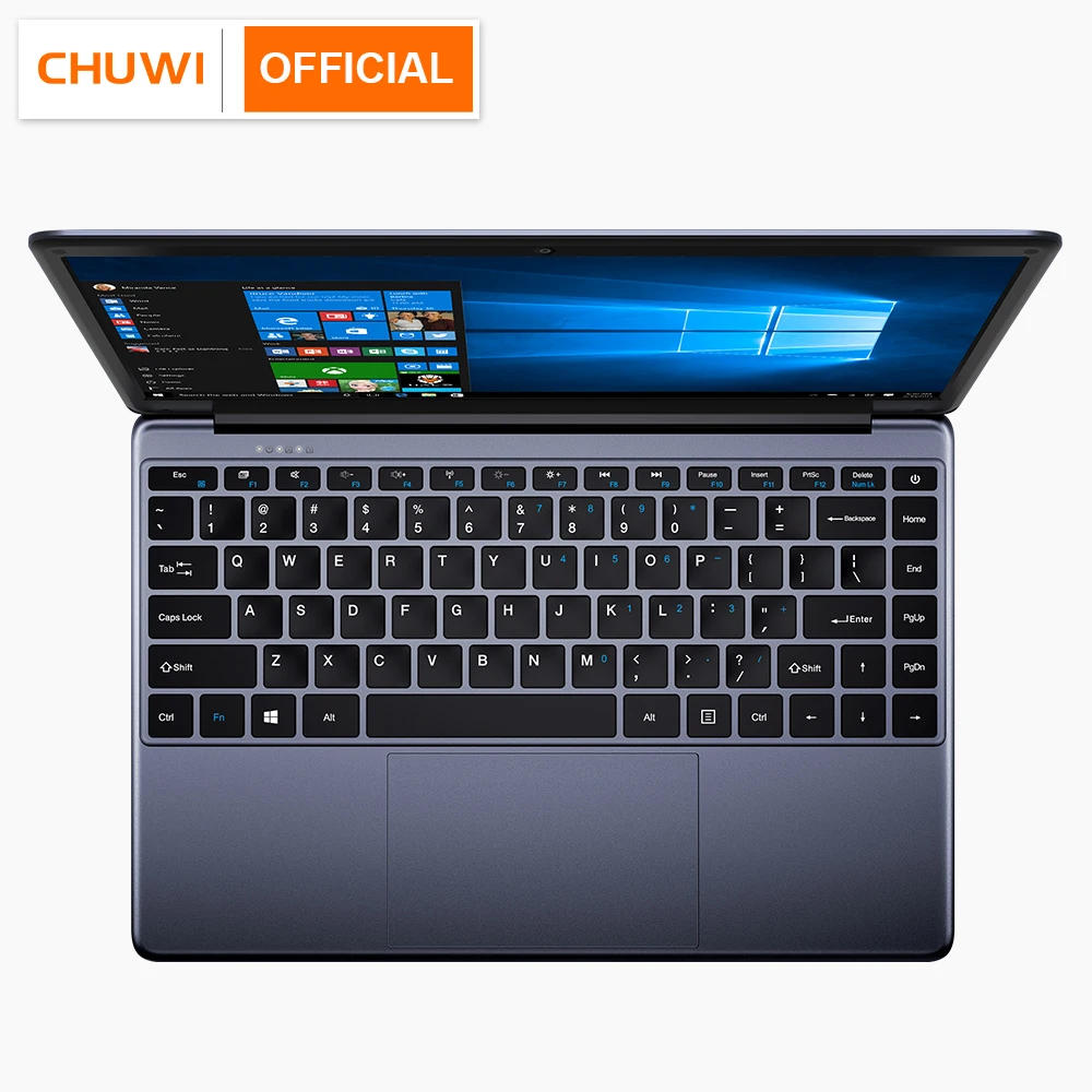 CHUWI HeroBook 14,1 дюймов 1920*1080 ноутбук с системой Windows 10 Intel E8000 Четырехъядерный 4 Гб ram 64 ГБ rom Ноутбук с полной раскладкой клавиатуры