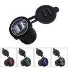 1. Автомобильное зарядное устройство с двумя USB адаптерами 5 В4,2 а для iPad, iPhone, мобильных телефонов, MP3, GPS, камеры и других usb-устройств