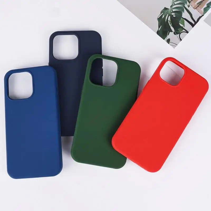 

Ultra Thin Liquid Silicone TPU Anti-fall Protective Case For IPhone 13 Pro Max For Iphone 13 Pro Case For Iphone 13 Case Shell