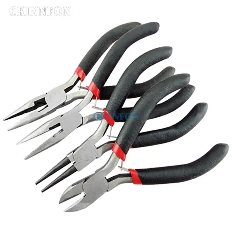 

DHL поддерживает хранение 20*4 шт Diy зуб иглы плоскогубцы с круглыми губками режущие инструменты Kit для ювелирные изделия делая инструменты