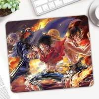 new arrival one piece monkey d luffy mouse pad gaming mousepad gamer keyboard mice mat home office decoration desk mat