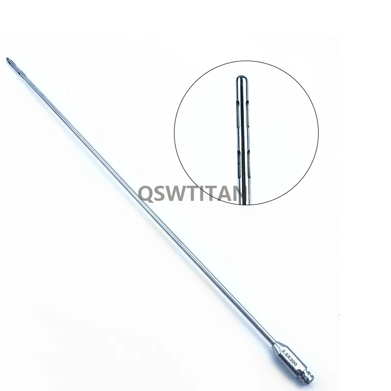 Шесть отверстий канюля для липосакции подкованный пластической хирургии