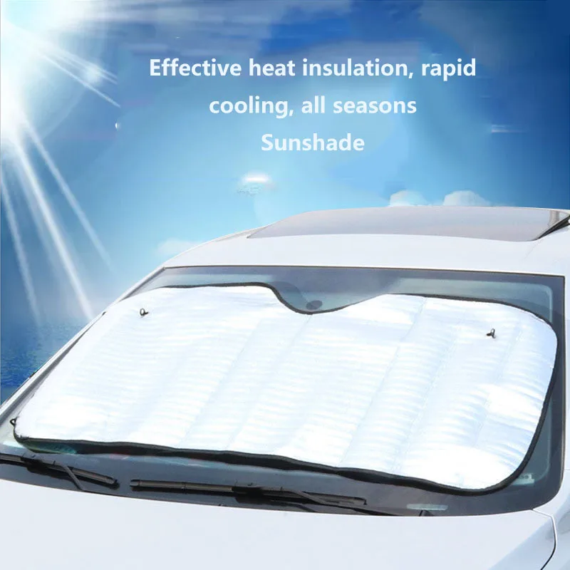 

Automotive products automotive sunshade single side silver 130 * 60 foam sunshade car window sunshade