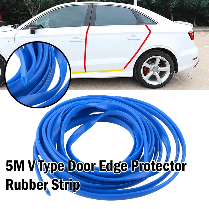 

5cm Car Door Edge Protector Guard Anti Scratch Stripe Trim Decals Anti-collision Tape Stickers Universal Car Styling Accessories