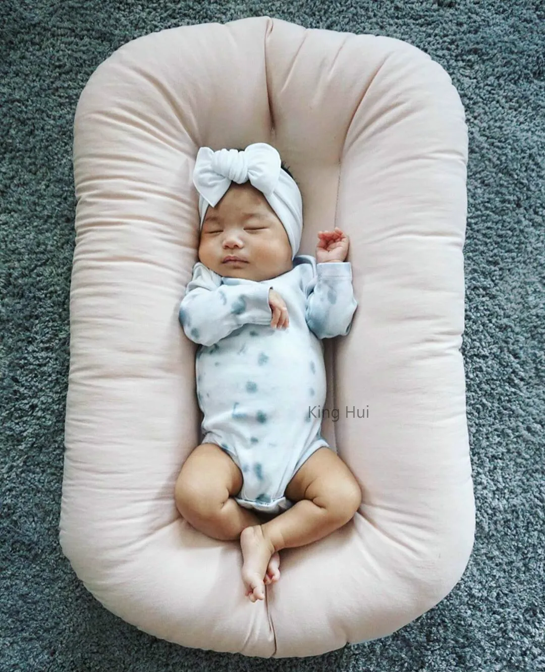 Cuna port&aacute;til para beb&eacute;, Cama Nido para reci&eacute;n nacido, cuna para beb&eacute;, Cama de viaje, tumbona, Ninho-1