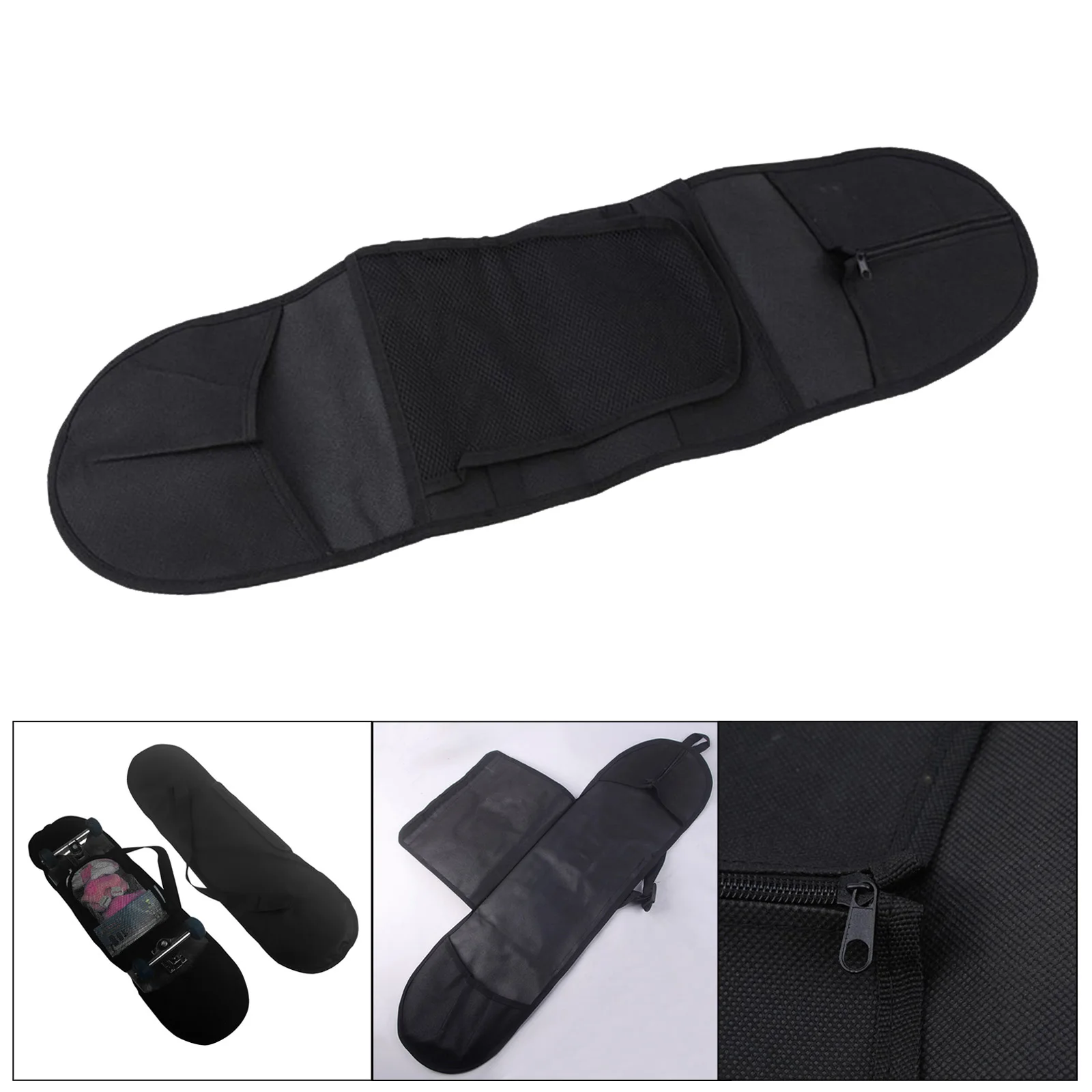 

Portable Oxford Cloth Longboard Backpack Shoulder Bag Adjustable Strap