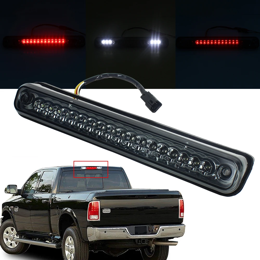 

New LED 3RD Third Tail Brake Cargo Light rear light Light Assembly for For 1994-1999 Chevy Silverado Sierra