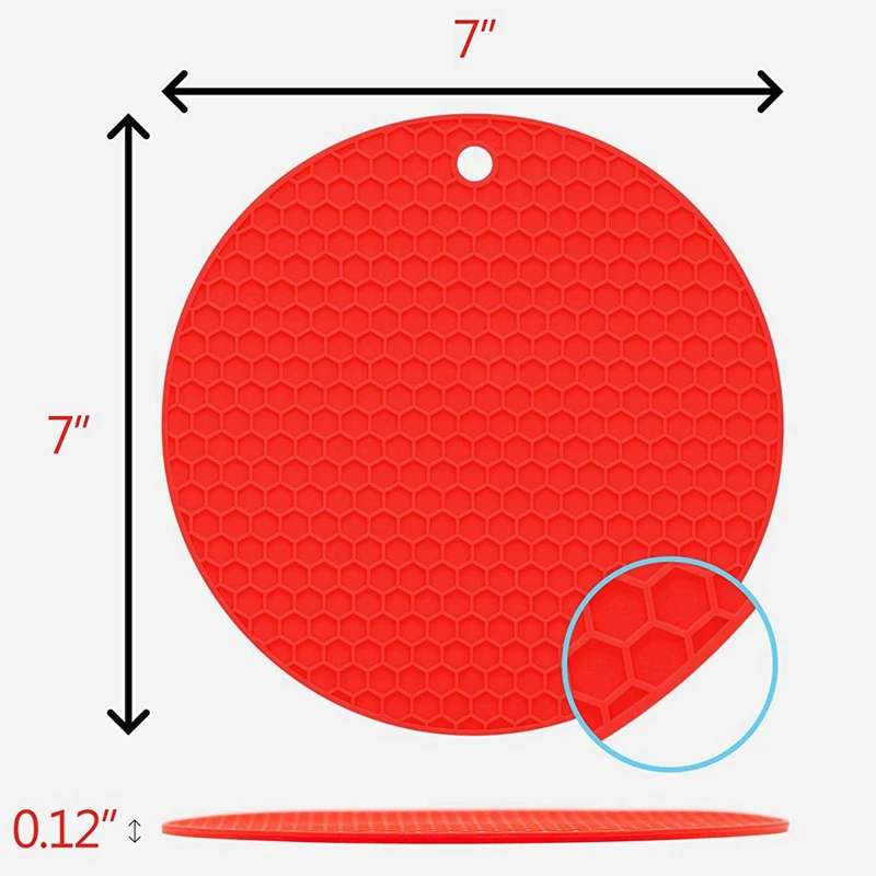 6 упаковок силиконовых держателей для горшков термостойкий и экологически