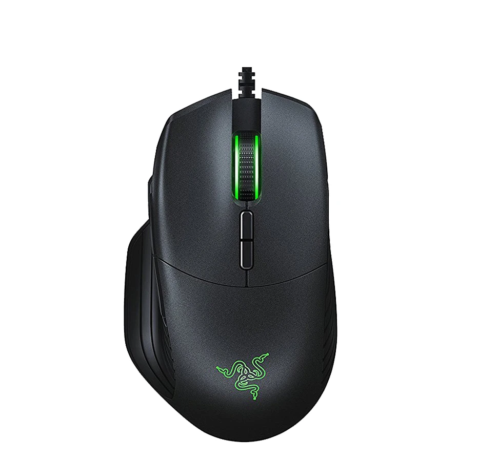 Razer Basilisk Эфирная Проводная игровая мышь 6400 dpi оптический сенсор эргономичная Chroma RGB подсветка 7 программируемая кнопка для геймера