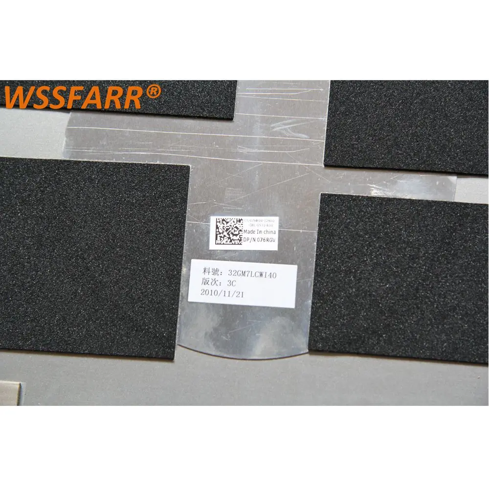 Оригинальный 90% Новый чехол для 17 3 &quotDell XPS L702X L701X ЖК-задняя крышка 076RGV 32GM7LCWI40 |