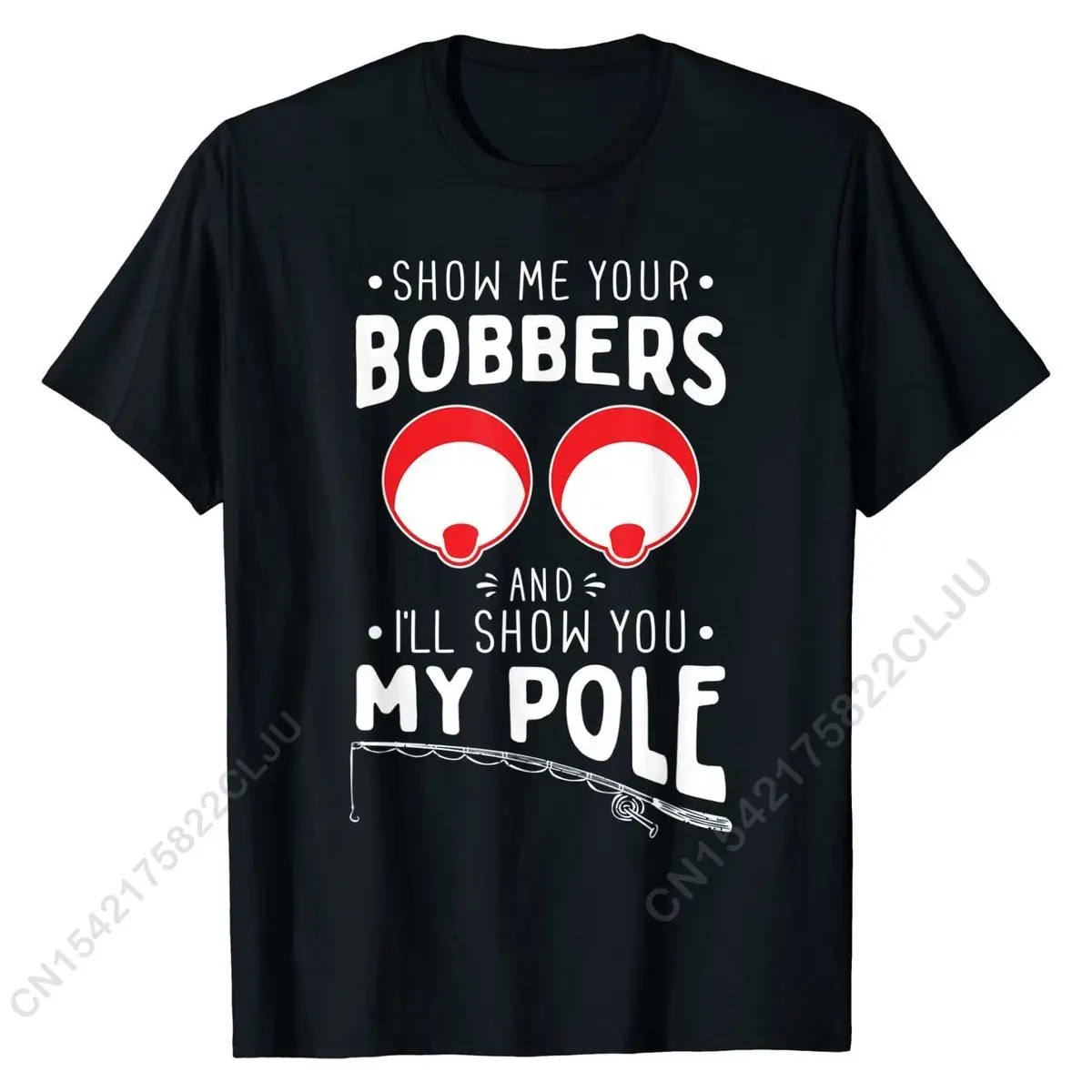 

Мужские приталенные футболки с надписью «Show Me Your Bobbers»