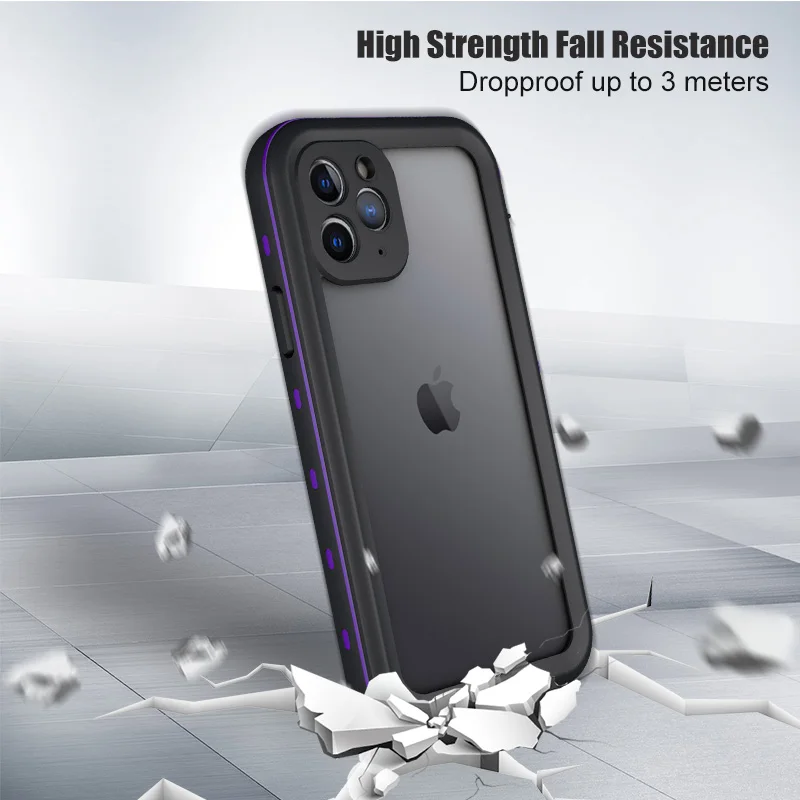 Противоударный Водонепроницаемый чехол для iPhone 11 Pro спорта на открытом воздухе