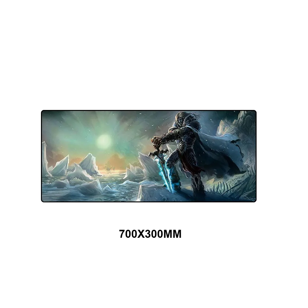 Игровой коврик для мыши 70X30 см для World of Warcraft, коврик для мыши, большой размер XL, коврик для мыши с клавиатурой, для игрового ноутбука, резиновый коврик для компьютера, ПК, скоростной коврик - Цвет: MSSJ-RW018