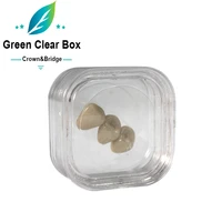 teeth box used in dental labs for shipping the zirconia crown and bridge to dental clinic-cad cam dental lab teeth material