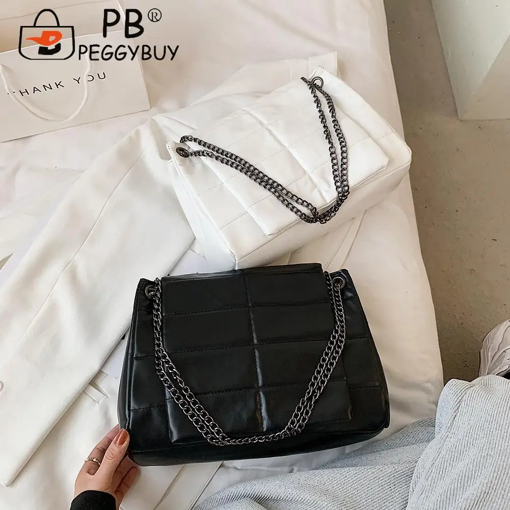 

Women Pure Color Tote PU Shoulder Underarm Bags Fashion Ladies Large Handbags Fashion Mini Shoulder Bags for Women