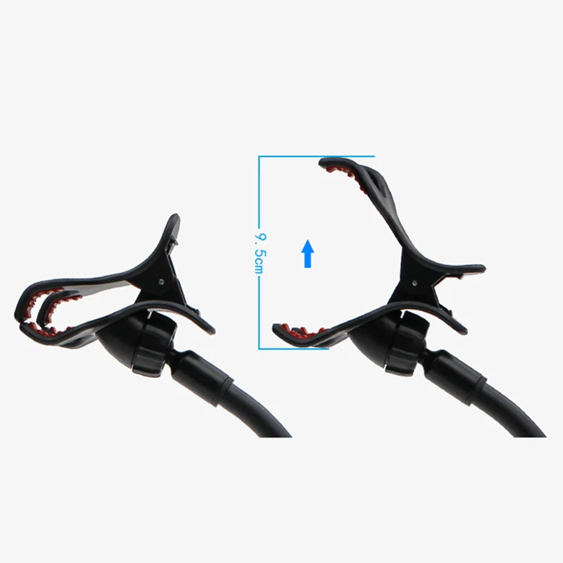 Поддержка мобильного телефона Автомобильные стойки для хранения два зажима