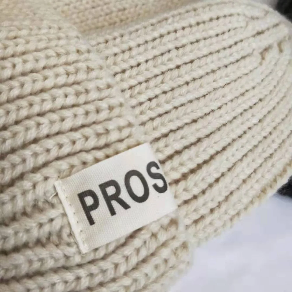 Fashion Thick Plush Windproof Women Knitted Winter Warm Soft Berets Hats Snapback Casual Outdoor Wool Caps lovers Beanies Hats