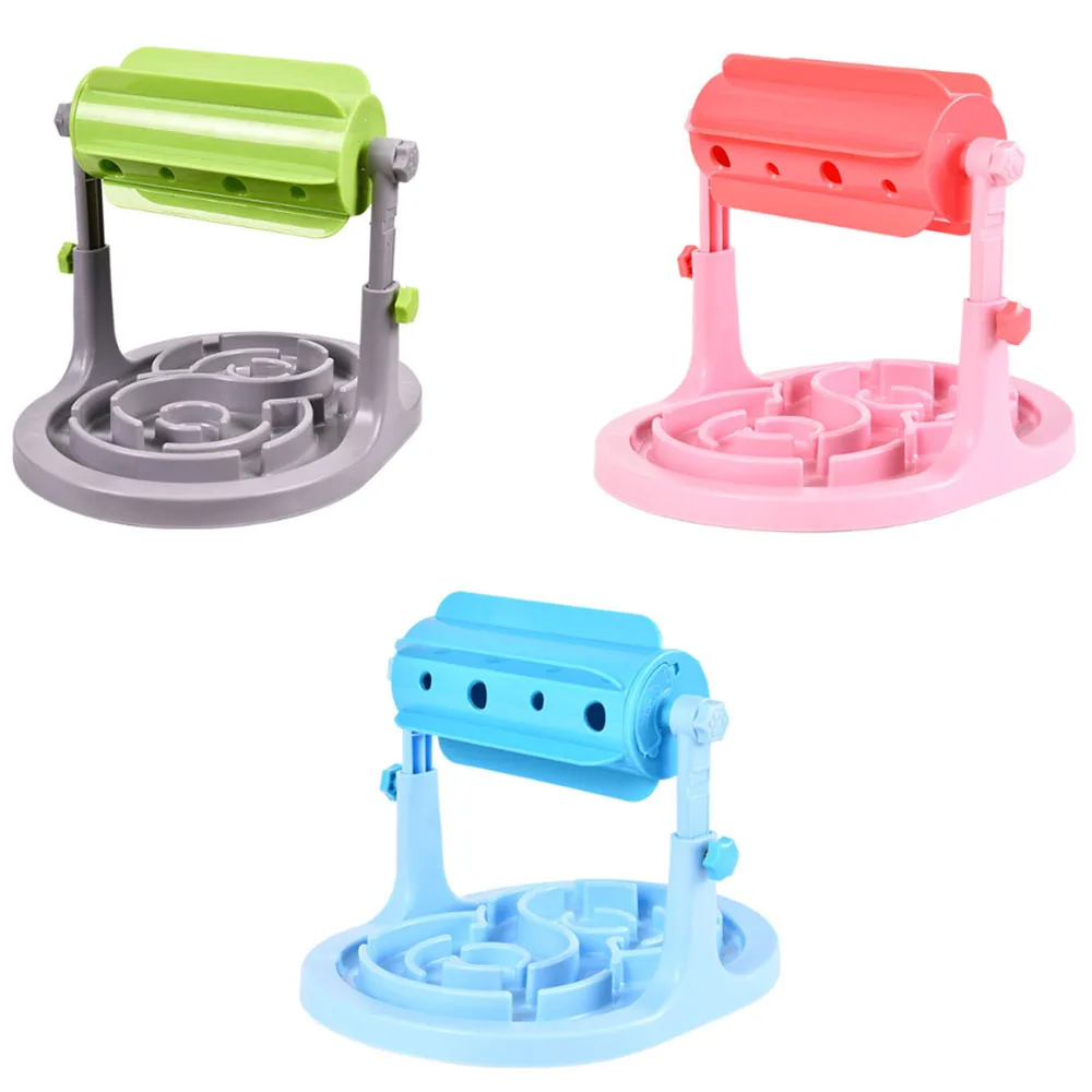 

New Arrival Pet Dog Slow Feeder Dispenser Toys IQ Treat Training Toys Interactive Dispenser Puppy Dog Cat Slow Feeding Bowl