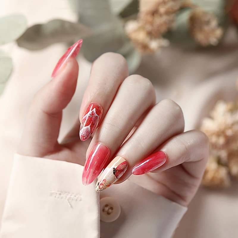 2020 Горячие DIY 3D наклейки для ногтей клейкие Инструмент Бабочка изображение тату