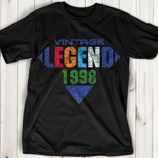 

Vintage Men's 20th Birthday In 1998 My Mother Created A Legend T-shirt US